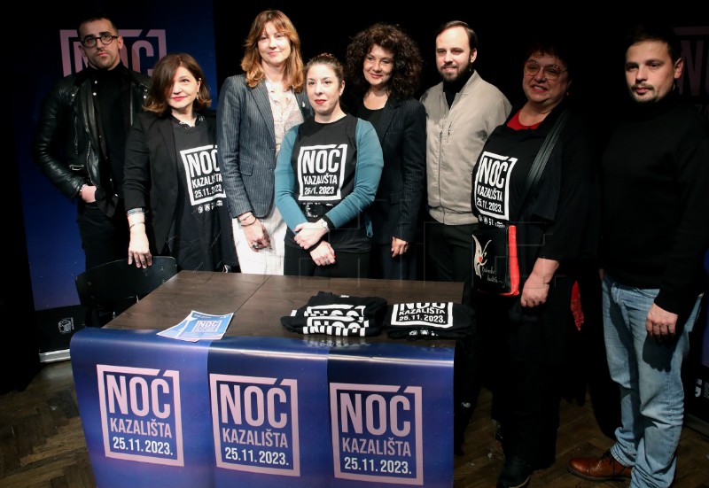 Svi u kazalište: Noć kazališta 25. studenoga  na 50 lokacija u Hrvatskoj