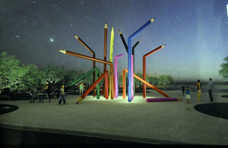 Izložba radova za park sa Spomen-obilježjem poginuloj djeci u Domovinskom ratu